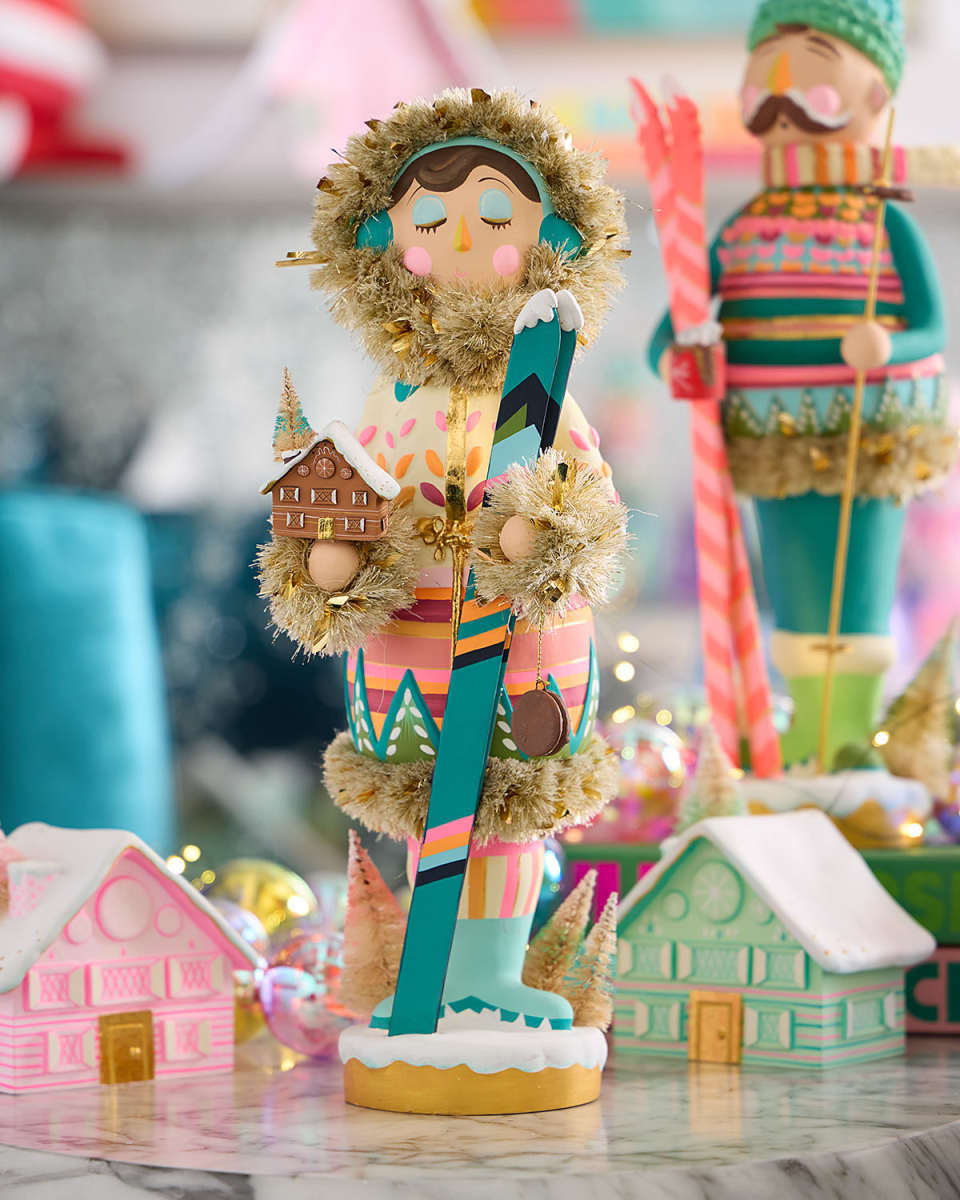 Here We Come A Wafflin' Beba Nutcracker Tabletop Figurine